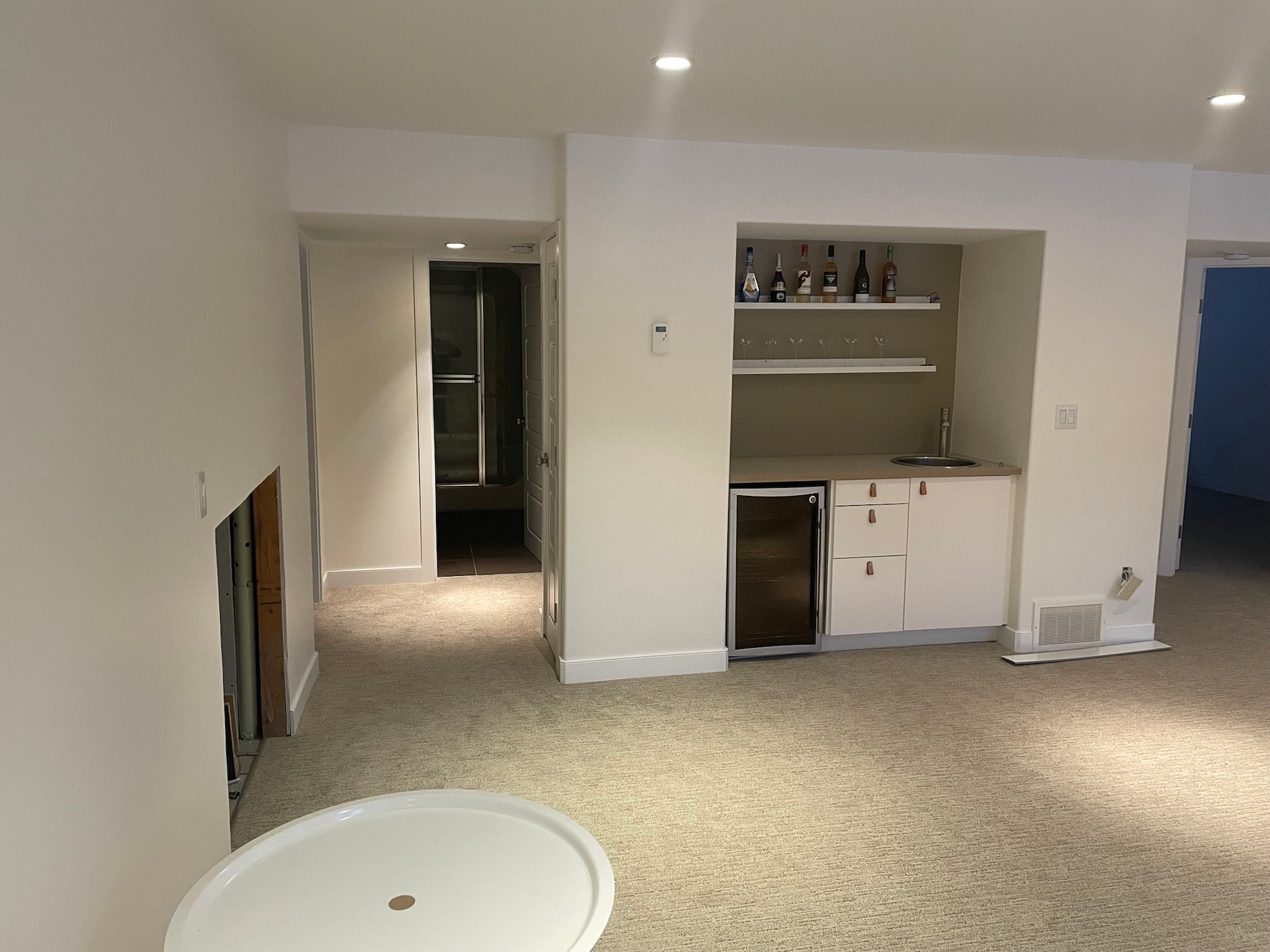 Basement after renovation — pair 1